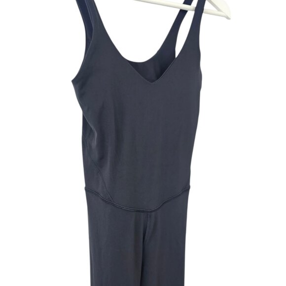 Lululemon Align Bodysuit 25" Black, Nulu, V-Neck, Jumpsuit, One Piece, Size 4 - Picture 3 of 9